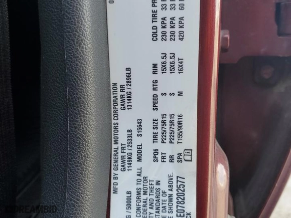 2007 Chevrolet Colorado LT w/2LT with VIN 1GCCS13E078202577, listed as a Copart auction lot 46646815 with 145,893 mi miles and Salvage Title. Bid and sale history available at carsss.com. Image 13.