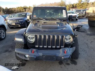 2021 Jeep Wrangler Unlimited Rubicon with VIN 1C4HJXFG4MW531590, listed as a Copart auction lot 46737755 with 52,550 mi miles and Salvage Title. Bid and sale history available at carsss.com. Image 5.