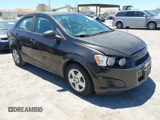 2014 Chevrolet Sonic LS with VIN 1G1JA5SGXE4136167, listed as a IAAI auction lot 42678771 with 120,024 mi miles and . Bid and sale history available at DreamBid. Image 1.
