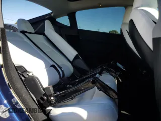 2024 Tesla Model Y Long Range with VIN 7SAYGDEEXRF983989, listed as a Copart auction lot 64035155 with 12,137 mi miles and Salvage title. Bid and sale history available at DreamBid. Image 10.
