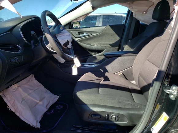 2021 Chevrolet Malibu LT with VIN 1G1ZD5ST3MF028077, listed as a Copart auction lot 80824384 with 78,002 mi miles and Salvage Title. Bid and sale history available at carsss.com. Image 7.