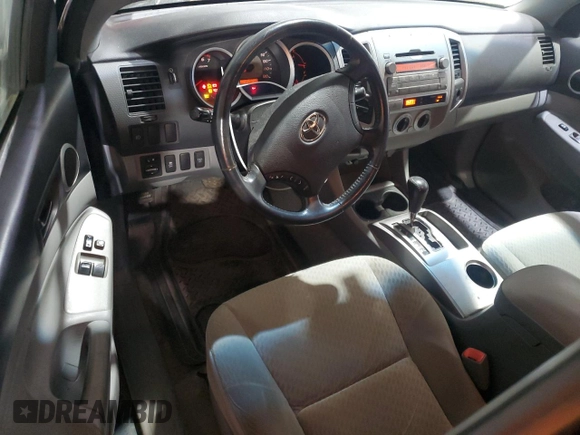 2010 Toyota Tacoma with VIN 5TEUU4ENXAZ687376, listed as a Copart auction lot 60955365 with 259,252 mi miles and Clean title. Bid and sale history available at DreamBid. Image 8.