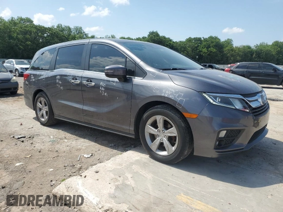 2020 Honda Odyssey EX-L с VIN 5FNRL6H7XLB003593, выставлен на аукционе Copart как лот 57576855 с пробегом 57 169 миль миль и Списание • Salvage title. История ставок и продаж доступна на DreamBid. Изображение 4.