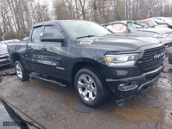 2021 Ram 1500 Big Horn with VIN 1C6SRFBT0MN556611, listed as a IAAI auction lot 41081240 with 26,178 mi miles. Bid and sale history available at carsss.com. Image 1.
