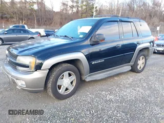 2002 Chevrolet TrailBlazer LTZ with VIN 1GNDT13S622520424, listed as a IAAI auction lot 41249749 with 217,711 mi miles and . Bid and sale history available at DreamBid. Image 2.
