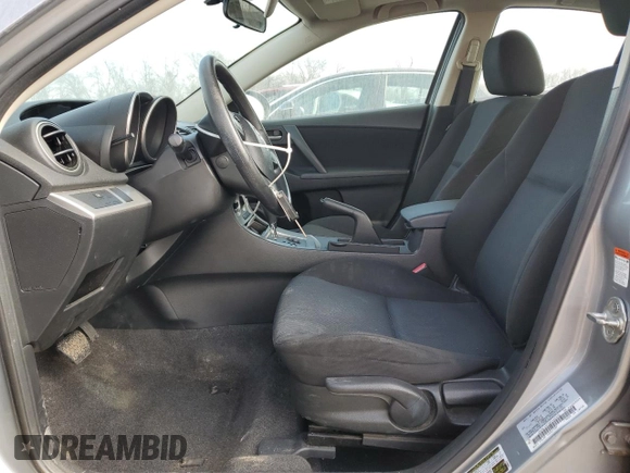 2011 Mazda 3 i Touring with VIN JM1BL1VF3B1452606, listed as a Copart auction lot 46803575 with 159,206 mi miles and Salvage Title. Bid and sale history available at carsss.com. Image 7.