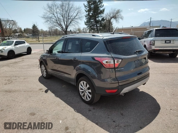 2017 Ford Escape Titanium with VIN 1FMCU9JD0HUC09357, listed as a Copart auction lot 52772915 with 99,062 mi miles and Clean Title. Bid and sale history available at carsss.com. Image 3.