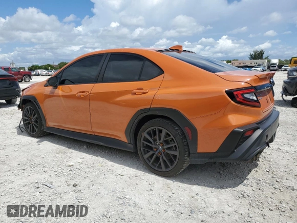2022 Subaru WRX Premium with VIN JF1VBAH63N8011006, listed as a Copart auction lot 62691365 with 50,031 mi miles and Salvage title. Bid and sale history available at DreamBid. Image 2.