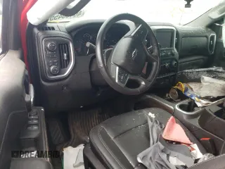 2021 Chevrolet Silverado 1500 RST with VIN 1GCUYEEL8MZ296686, listed as a Copart auction lot 46486455 with 0 mi miles and Salvage Title. Bid and sale history available at carsss.com. Image 8.