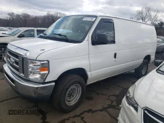 2014 Ford Econoline Cargo Commercial with VIN 1FTNE2EW2EDA79297, listed as a Copart auction lot 51411735 with 216,173 mi miles and Salvage title. Bid and sale history available at DreamBid. Image 1.