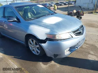 2005 Acura TSX with VIN JH4CL96865C029481, listed as a IAAI auction lot 41878813 with 208,557 mi miles. Bid and sale history available at carsss.com. Image 6.