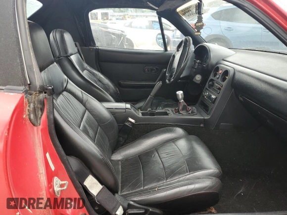 1990 Mazda MX-5 Miata with VIN JM1NA3516L0130195, listed as a Copart auction lot 63256505 with 207,768 mi miles and Clean title. Bid and sale history available at DreamBid. Image 10.