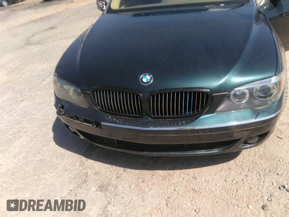 2006 BMW 7 Series 750Li with VIN WBAHN83566DT39225, listed as a IAAI auction lot 42034604 with 191,085 mi miles. Bid and sale history available at carsss.com. Image 6.