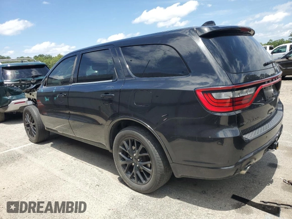 2015 Dodge Durango R/T with VIN 1C4SDHCT3FC907348, listed as a Copart auction lot 59880905 with 141,162 mi miles and Salvage title. Bid and sale history available at DreamBid. Image 2.