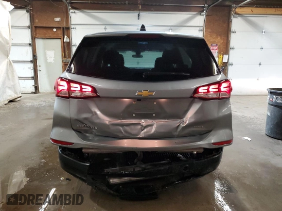 2023 Chevrolet Equinox LS z VIN 3GNAXSEG7PL174248, wystawiony jako Copart lot #50692335 z przebiegiem 51 303 mil mil oraz Szkoda całkowita • Salvage title. Historia ofert i sprzedaży dostępna na DreamBid. Obrazek 6.