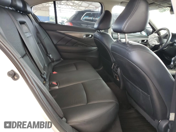 2015 Infiniti Q50 Premium z VIN JN1BV7APXFM332403, wystawiony jako Copart lot #60817425 z przebiegiem Nie podano mil oraz Czysty tytuł • Clean title. Historia ofert i sprzedaży dostępna na DreamBid. Obrazek 10.