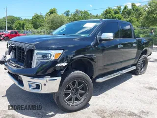 2018 Nissan Titan SV with VIN 1N6AA1E60JN511357, listed as a IAAI auction lot 42582405 with 110,043 mi miles and . Bid and sale history available at DreamBid. Image 17.