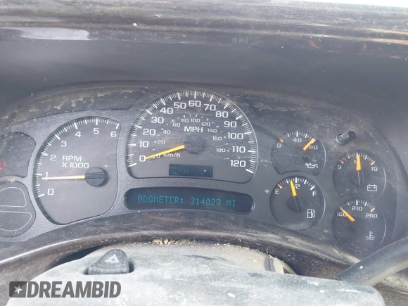 2005 Chevrolet Avalanche LS z VIN 3GNEC12Z25G212827, wystawiony jako IAAI lot #41471381 z przebiegiem 314 023 mil mil oraz . Historia ofert i sprzedaży dostępna na DreamBid. Obrazek 7.