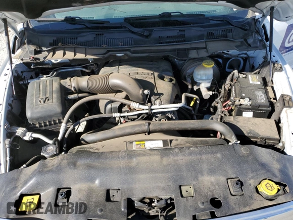 2018 Ram 1500 Tradesman with VIN 3C6RR6KT4JG157803, listed as a Copart auction lot 50487215 with 75,192 mi miles and Salvage title. Bid and sale history available at DreamBid. Image 12.