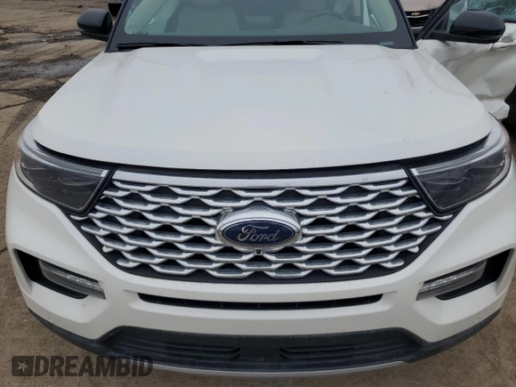 2023 Ford Explorer Platinum with VIN 1FM5K8HC2PGA06425, listed as a Copart auction lot 57031375 with 42,066 mi miles and Clean title. Bid and sale history available at DreamBid. Image 12.