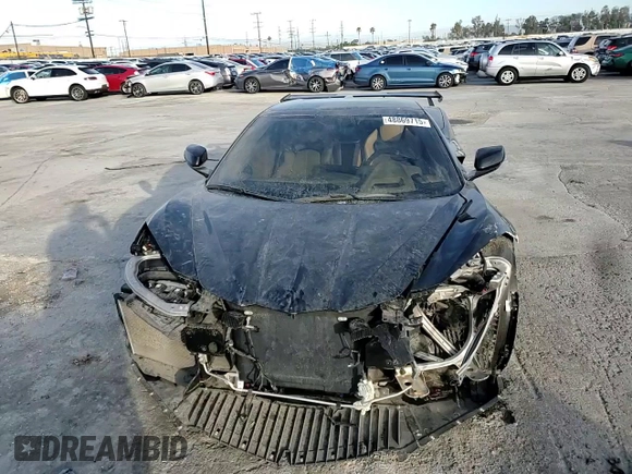 2023 Chevrolet Corvette 3LT z VIN 1G1YC3D41P5141299, wystawiony jako Copart lot #48869715 z przebiegiem 9 503 mil mil oraz Szkoda całkowita • Salvage title. Historia ofert i sprzedaży dostępna na DreamBid. Obrazek 10.