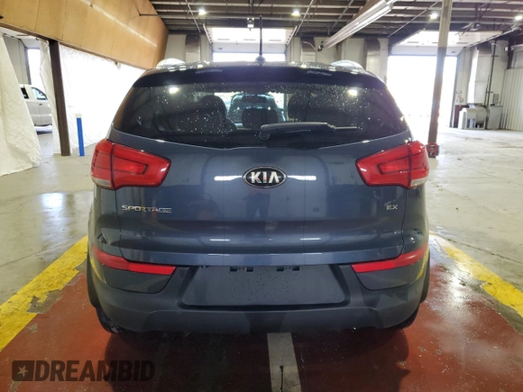 2016 Kia Sportage EX with VIN KNDPCCAC3G7817769, listed as a Copart auction lot 54057465 with 68,592 mi miles and Salvage title. Bid and sale history available at DreamBid. Image 6.