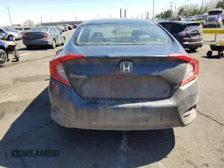 2018 Honda Civic Sedan LX with VIN 19XFC2F55JE014954, listed as a Copart auction lot 50823025 with 0 mi miles and Salvage Title. Bid and sale history available at carsss.com. Image 6.