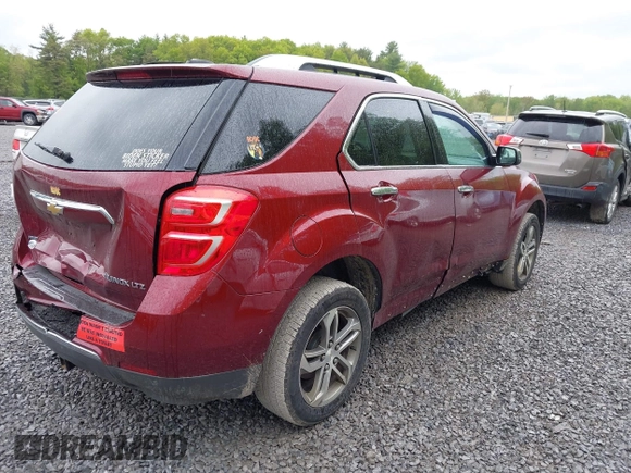 2016 Chevrolet Equinox LTZ z VIN 2GNFLGEK0G6341038, wystawiony jako IAAI lot #42300070 z przebiegiem 56 343 mil mil oraz . Historia ofert i sprzedaży dostępna na DreamBid. Obrazek 4.