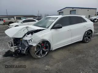 2023 Audi RS Q8 z VIN WU1ARBF18PD030617, wystawiony jako Copart lot #88249565 z przebiegiem 2 270 mil mil oraz Szkoda całkowita • Salvage title. Historia ofert i sprzedaży dostępna na DreamBid. Obrazek 1.
