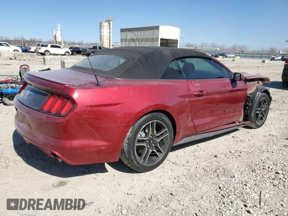 2017 Ford Mustang V6 with VIN 1FATP8EM3H5340203, listed as a Copart auction lot 48390555 with 98,930 mi miles and Salvage Title. Bid and sale history available at carsss.com. Image 3.