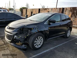 2012 Mazda CX-7 i SV with VIN JM3ER2AM9C0413278, listed as a Copart auction lot 45691875 with 182,843 mi miles and Salvage Title. Bid and sale history available at carsss.com. Image 1.