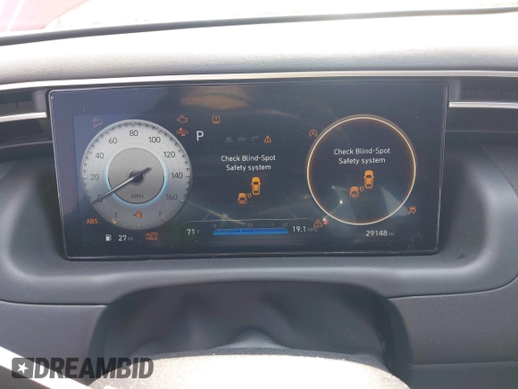 2023 Hyundai Tucson Limited with VIN 5NMJECAE6PH225180, listed as a IAAI auction lot 42095520 with 29,148 mi miles and . Bid and sale history available at DreamBid. Image 7.