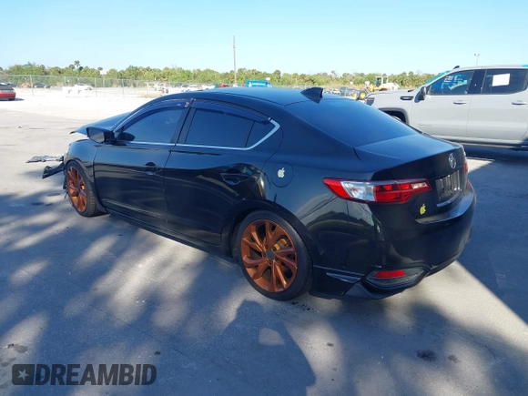 2016 Acura ILX w/Premium Pkg with VIN 19UDE2F71GA007368, listed as a IAAI auction lot 41458291 with 1 mi miles. Bid and sale history available at carsss.com. Image 3.