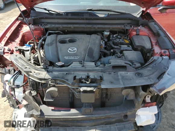 2019 Mazda CX-5 Grand Touring with VIN JM3KFBDM7K1668396, listed as a Copart auction lot 59732785 with 23,855 mi miles and Salvage title. Bid and sale history available at DreamBid. Image 12.