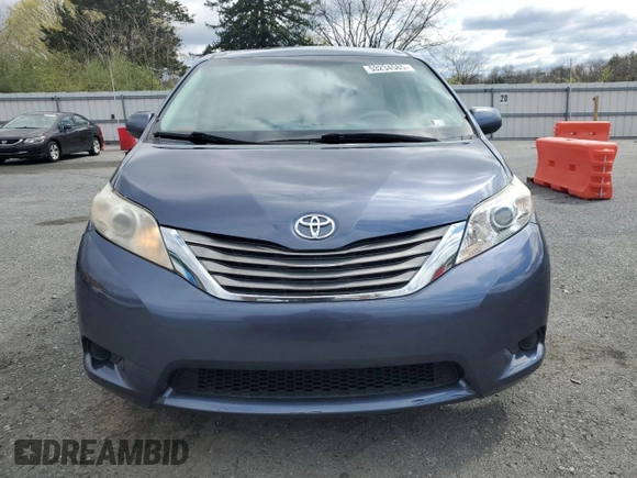 2013 Toyota Sienna LE with VIN 5TDJK3DC7DS067735, listed as a Copart auction lot 53234585 with 236,420 mi miles and Clean Title. Bid and sale history available at carsss.com. Image 5.