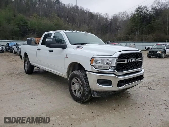 2023 Ram 2500 Tradesman with VIN 3C6UR5HL3PG637755, listed as a Copart auction lot 85973334 with 52,924 mi miles and Salvage Title. Bid and sale history available at carsss.com. Image 12.