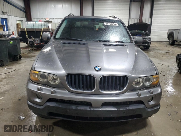 2004 BMW X5 3.0i with VIN 5UXFA13584LU23139, listed as a Copart auction lot 83787294 with 156,979 mi miles and Salvage Title. Bid and sale history available at carsss.com. Image 5.