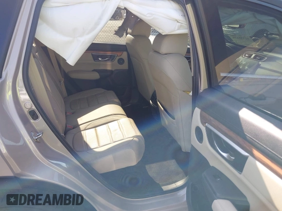 2019 Honda CR-V EX-L with VIN 2HKRW1H84KH503106, listed as a IAAI auction lot 42538439 with 27,883 mi miles and . Bid and sale history available at DreamBid. Image 8.