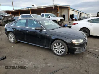 2015 Audi A4 Premium with VIN WAUBFAFL7FN030538, listed as a Copart auction lot 48596325 with 103,453 mi miles and Salvage Title. Bid and sale history available at carsss.com. Image 4.
