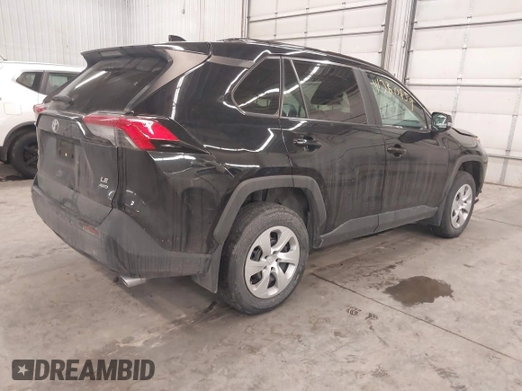 2021 Toyota RAV4 LE with VIN 2T3G1RFV6MC171289, listed as a IAAI auction lot 41380459 with 42,220 mi miles. Bid and sale history available at carsss.com. Image 4.