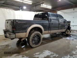 2011 Ford F-350 XL with VIN 1FT8W3BT1BEB65054, listed as a Copart auction lot 44573145 with 143,956 mi miles and Salvage Title. Bid and sale history available at DreamBid. Image 3.