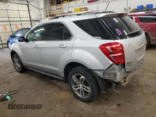 2016 Chevrolet Equinox LTZ with VIN 2GNFLGEK1G6358074, listed as a Copart auction lot 46803745 with 114,601 mi miles and Salvage Title. Bid and sale history available at carsss.com. Image 2.