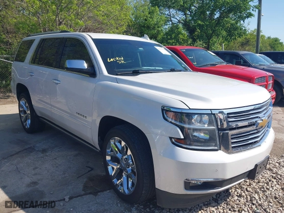 2018 Chevrolet Tahoe Premier with VIN 1GNSCCKC9JR150766, listed as a IAAI auction lot 41970751 with 169,805 mi miles. Bid and sale history available at carsss.com. Image 1.