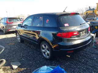 2007 Acura RDX with VIN 5J8TB18257A005378, listed as a IAAI auction lot 41431266 with 195,077 mi miles. Bid and sale history available at carsss.com. Image 3.