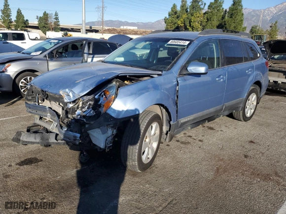 2010 Subaru Outback Prem All-Weather/HK Aud with VIN 4S4BRBFC0A3325657, listed as a Copart auction lot 80685414 with 53,502 mi miles and Clean Title. Bid and sale history available at carsss.com. Image 1.