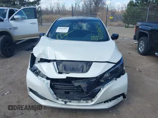 2023 Nissan LEAF SV Plus with VIN 1N4CZ1CV4PC557184, listed as a IAAI auction lot 42034042 with 12,037 mi miles and . Bid and sale history available at DreamBid. Image 12.
