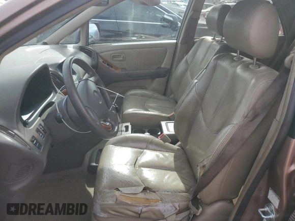 1999 Lexus RX 300 with VIN JT6HF10U1X0071946, listed as a Copart auction lot 53566055 with 133,138 mi miles and Salvage Title. Bid and sale history available at DreamBid. Image 7.