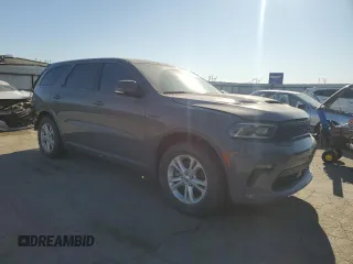 2021 Dodge Durango R/T with VIN 1C4SDHCT5MC761838, listed as a Copart auction lot 88305825 with 58,840 mi miles and Salvage Title. Bid and sale history available at DreamBid. Image 4.