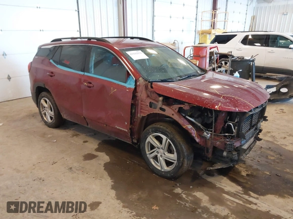 2019 GMC Terrain SLE with VIN 3GKALTEX7KL116261, listed as a IAAI auction lot 41642939 with 226,631 mi miles. Bid and sale history available at carsss.com. Image 1.