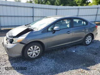 2012 Honda Civic LX z VIN 19XFB2F54CE097654, wystawiony jako Copart lot #56313815 z przebiegiem 114 748 mil mil oraz Szkoda całkowita • Salvage title. Historia ofert i sprzedaży dostępna na DreamBid. Obrazek 1.